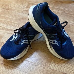 Saucony Endorphin Shift Running Shoes Blue Mens 11 Wide